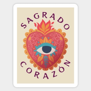 sagrado corazón Sacred Heart Love Amor Corazon Hearts Magnet